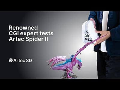 Artec Spider II High Resolution Scanner