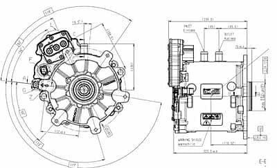 Bosch SMG180 Electric Traction Motor