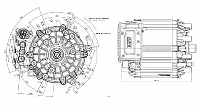 Bosch SMG220 Electric Traction Motor
