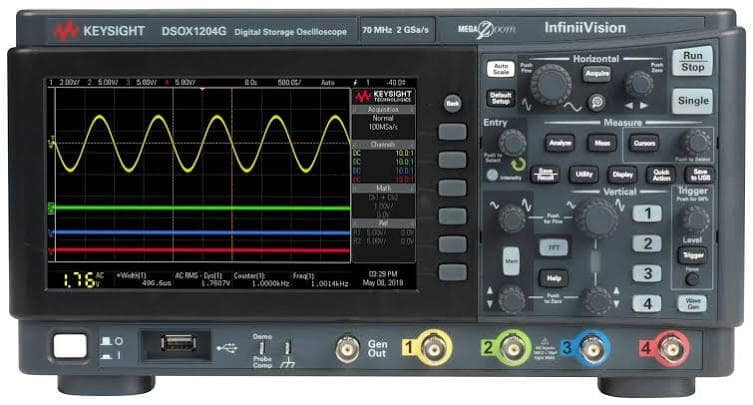 Keysight DSOX1204G InfiniiVision Oscilloscope