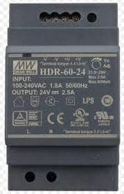Mean Well HDR-60-24 DIN Rail Power Supply