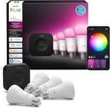 Philips Hue Starter Kit Smart Lighting System