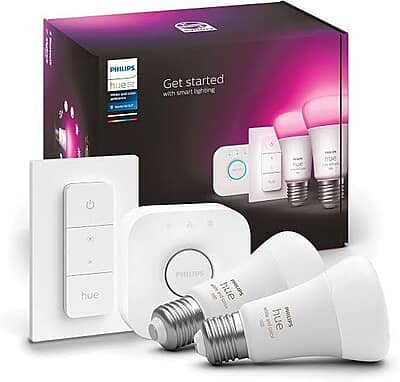 Philips Hue Starter Kit Smart Lighting System