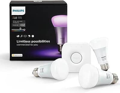 Philips Hue Starter Kit Smart Lighting System