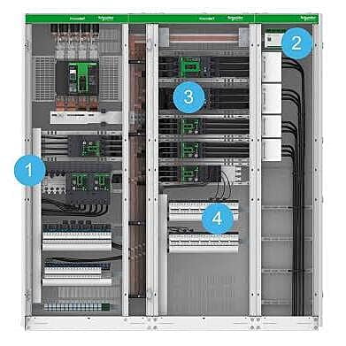 Schneider Electric PrismaSeT P Power Distribution Panel