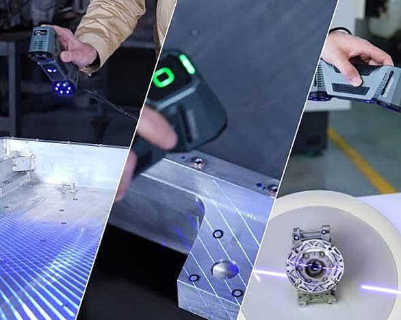 Shining 3D FreeScan Combo+ Hybrid Blue Laser Scanner