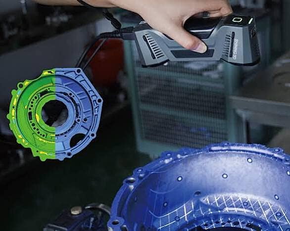 Shining 3D FreeScan Combo+ Hybrid Blue Laser Scanner