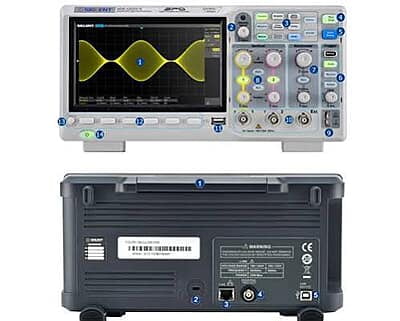Siglent SDS1202X-E Oscilloscope
