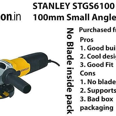 Stanley STGS6100 Angle Grinder
