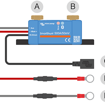 Victron Energy SmartShunt 500A Battery Monitor