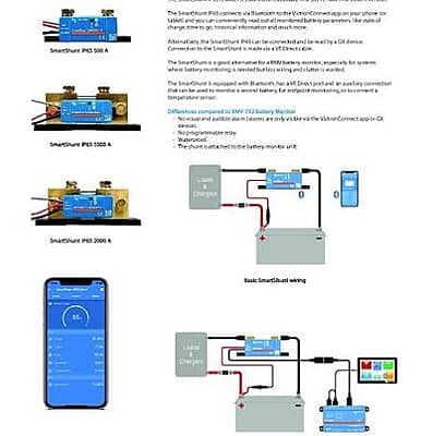 Victron Energy SmartShunt 500A Battery Monitor